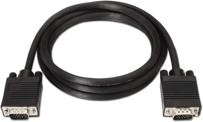 Aisens Cable SVGA HDB15 Macho a HDB15 Macho 1,8m Negro